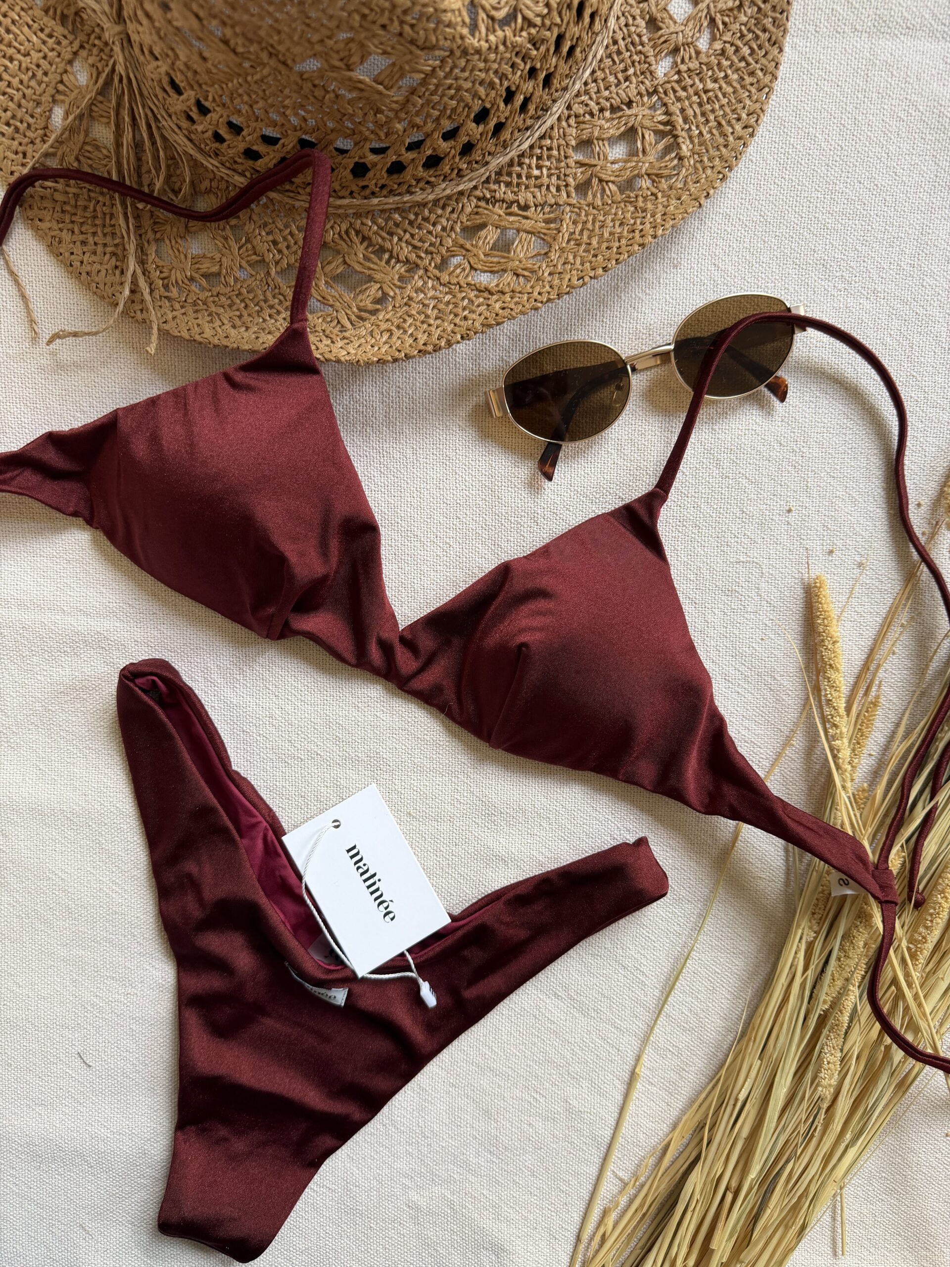 Costume Matinèe Top + brasiliana a V