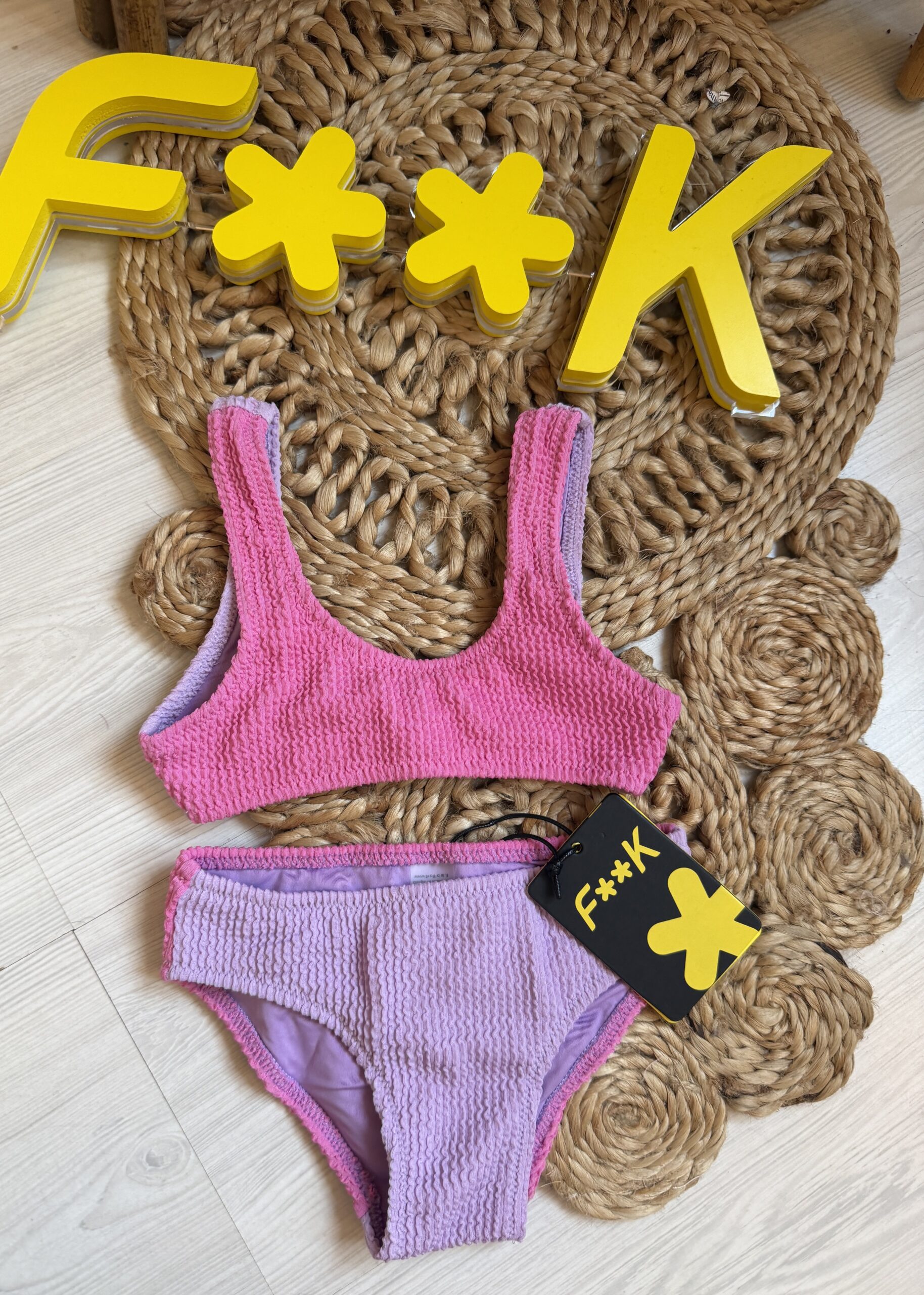 Costume costine top Bambina 4-12 anni