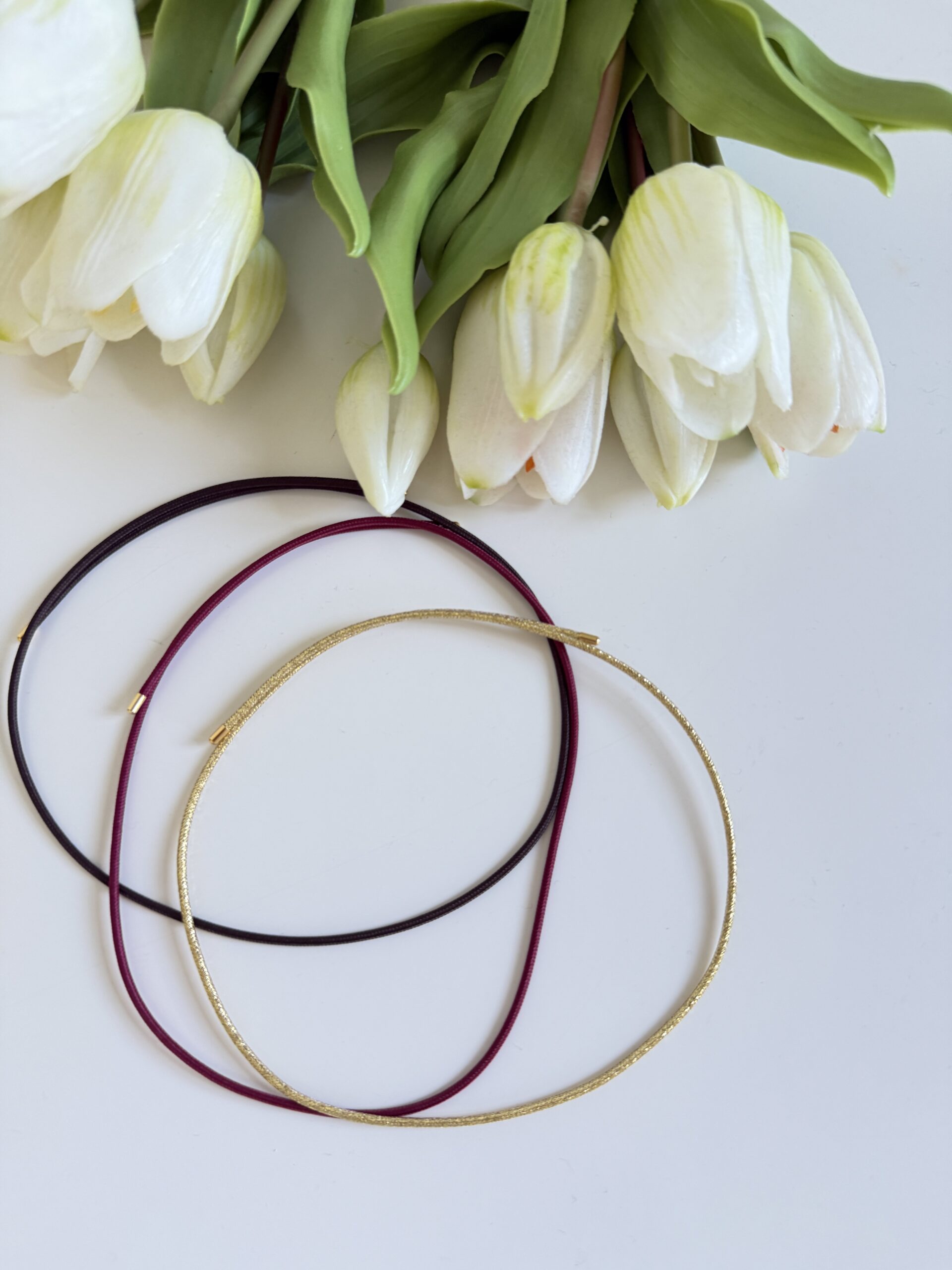 Collana choker metallico