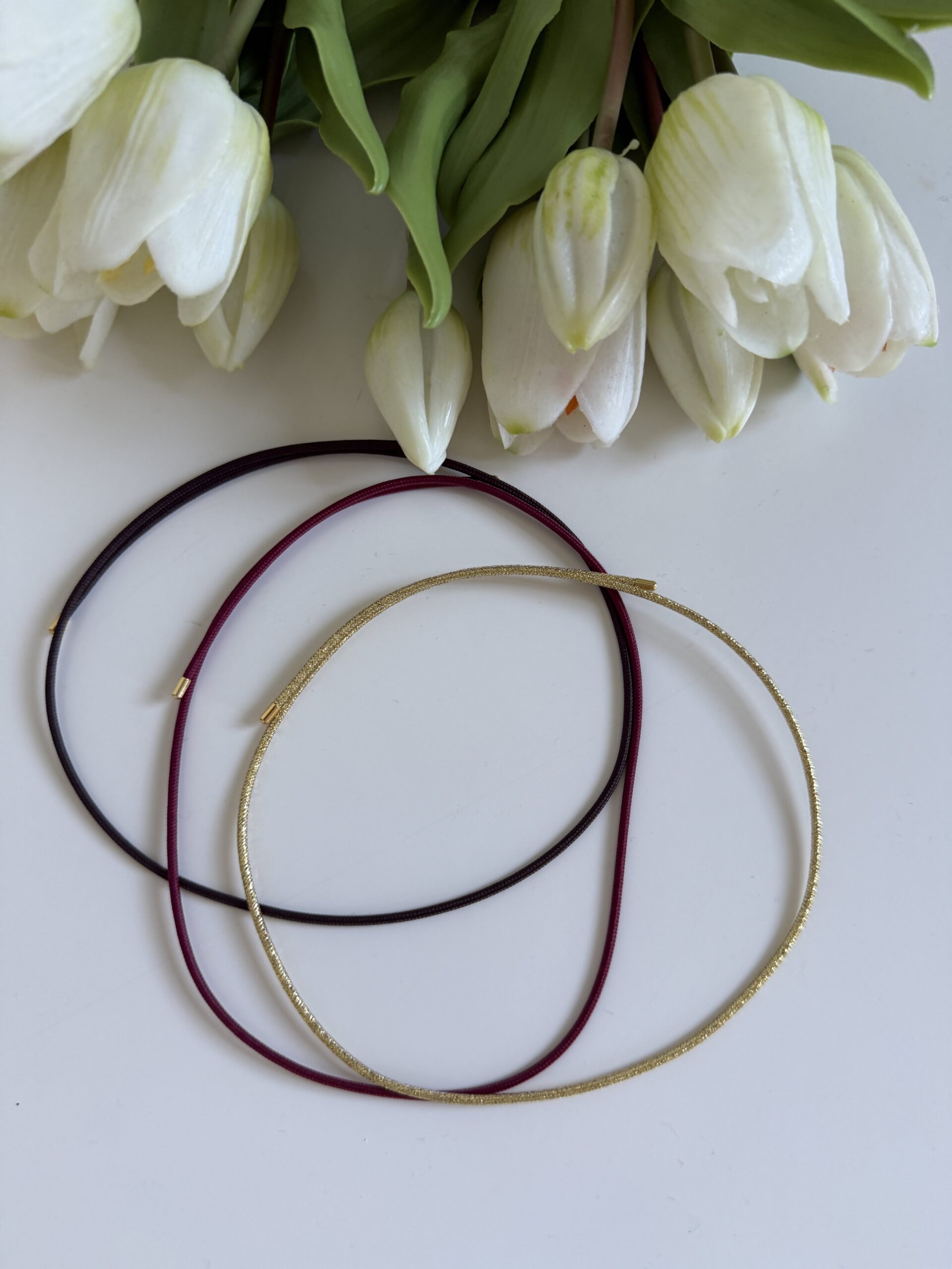 Collana choker metallico