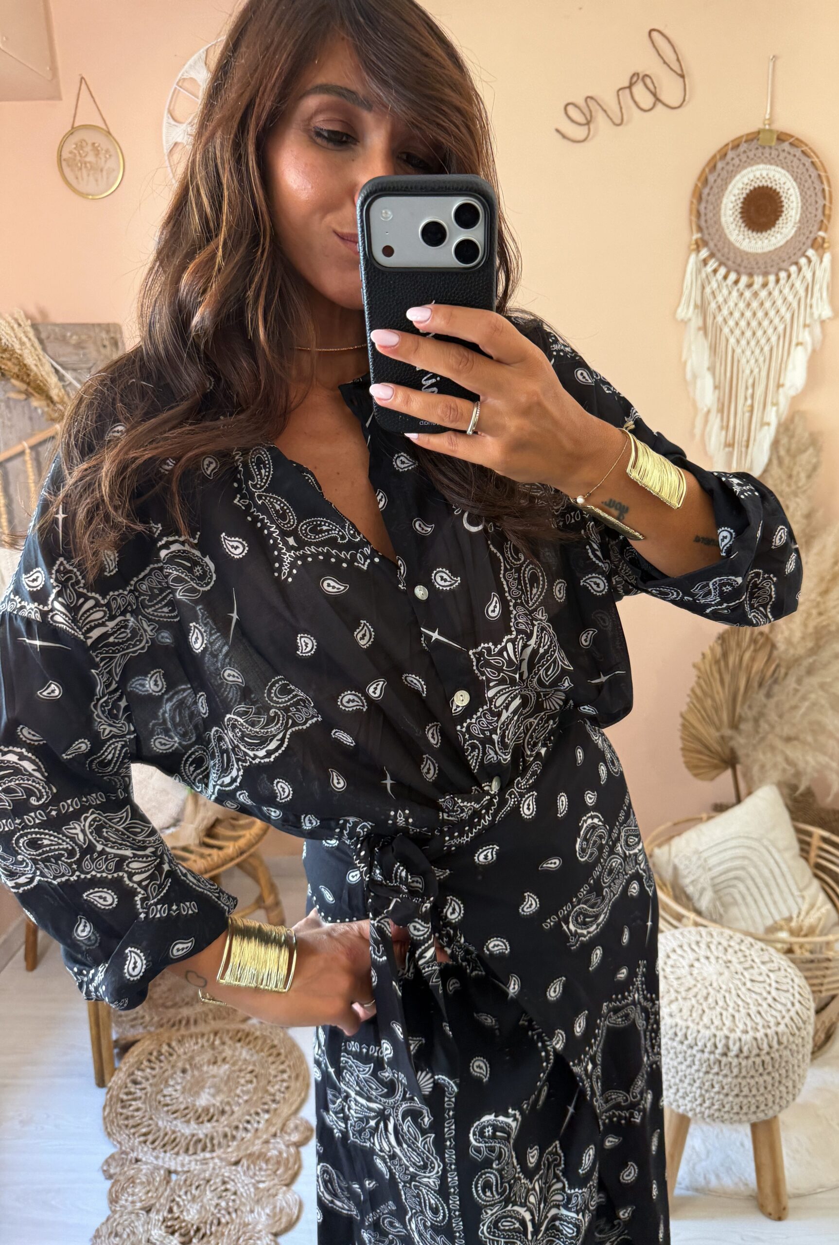 Cordinato liberty camicia+gonna