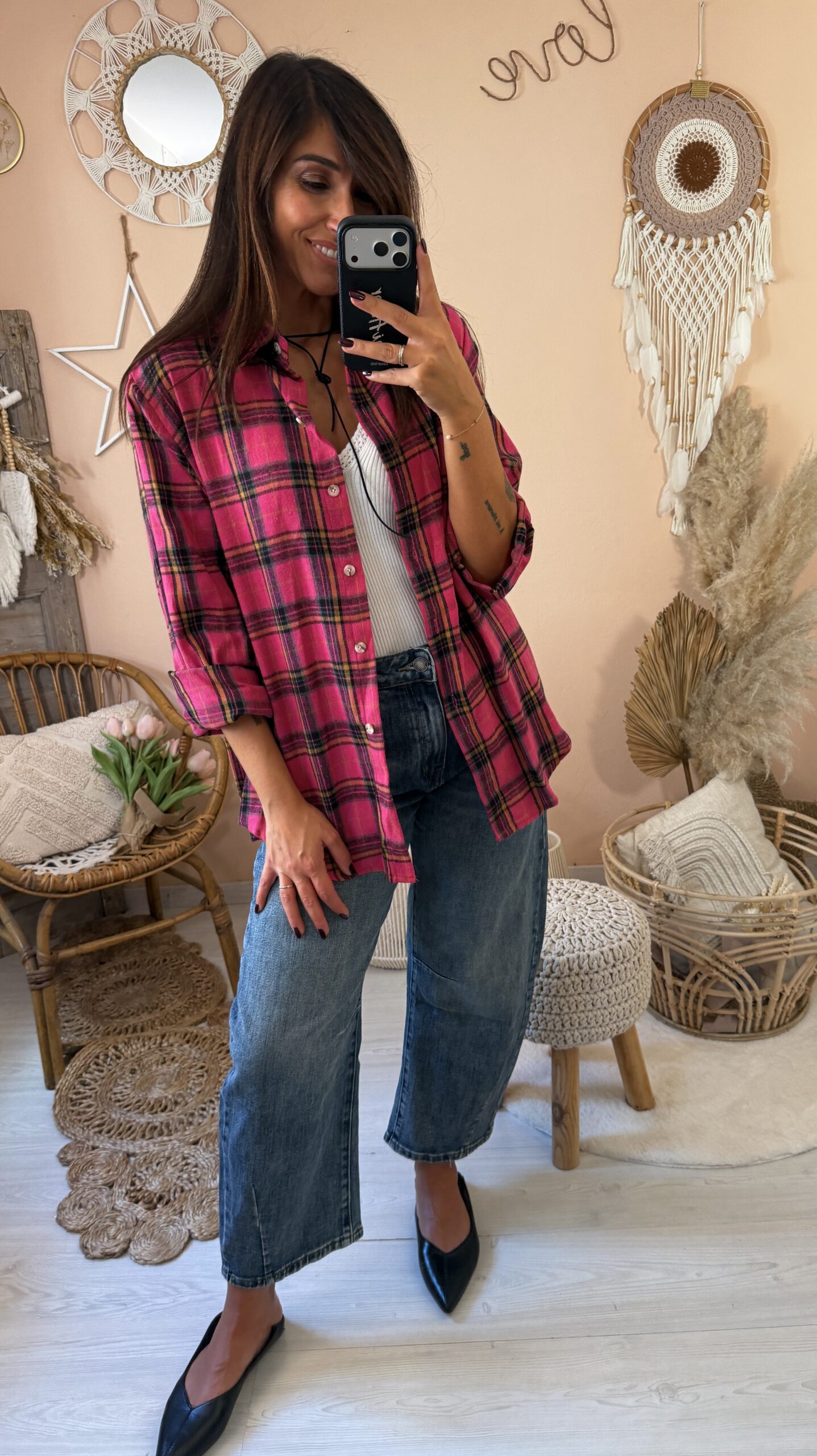 Camicia quadri cotone NUOVI COLORI