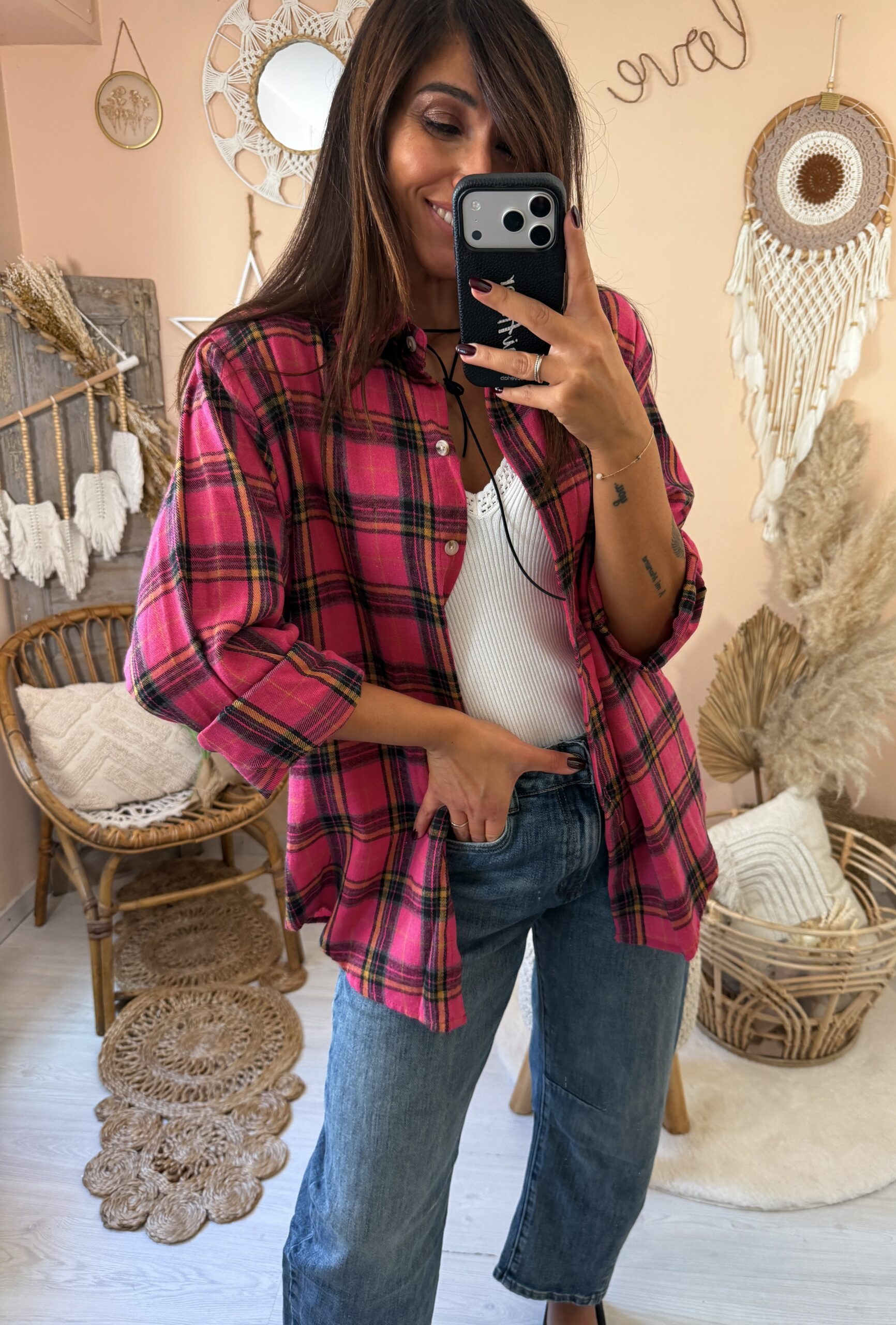 Camicia quadri cotone NUOVI COLORI