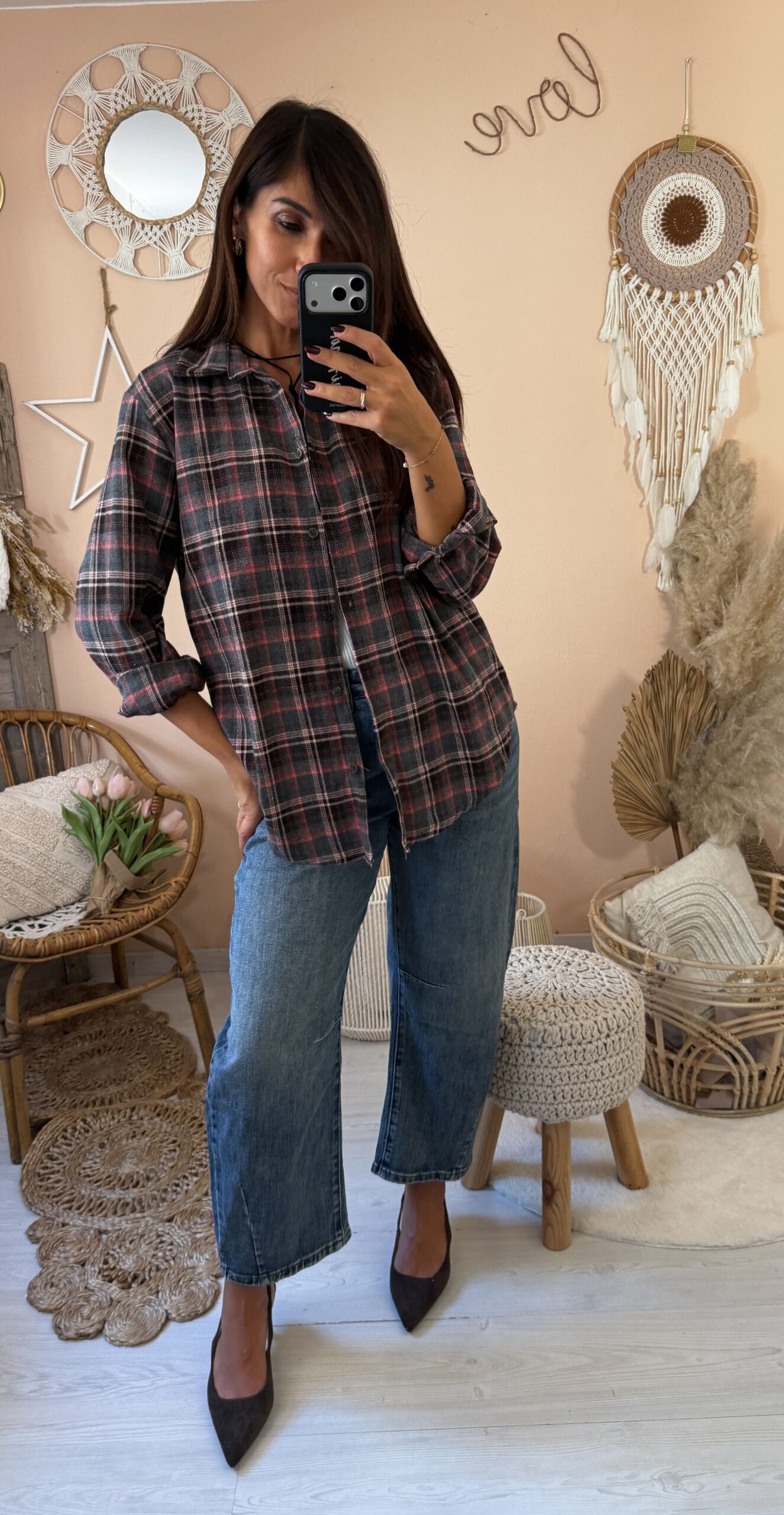 Camicia quadri cotone NUOVI COLORI