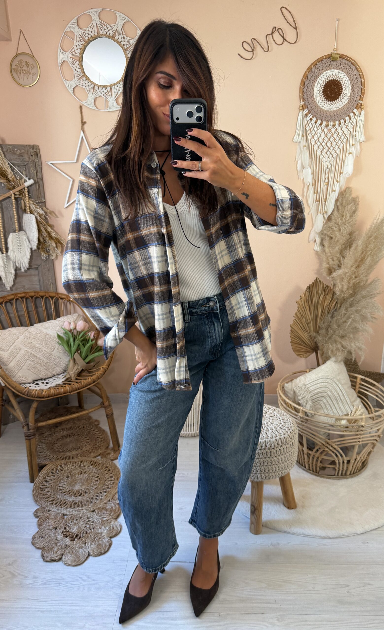 Camicia quadri cotone NUOVI COLORI