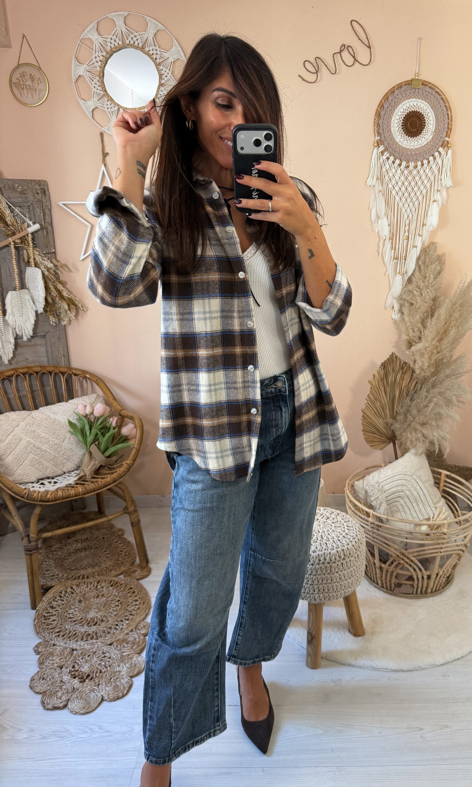 Camicia quadri cotone NUOVI COLORI