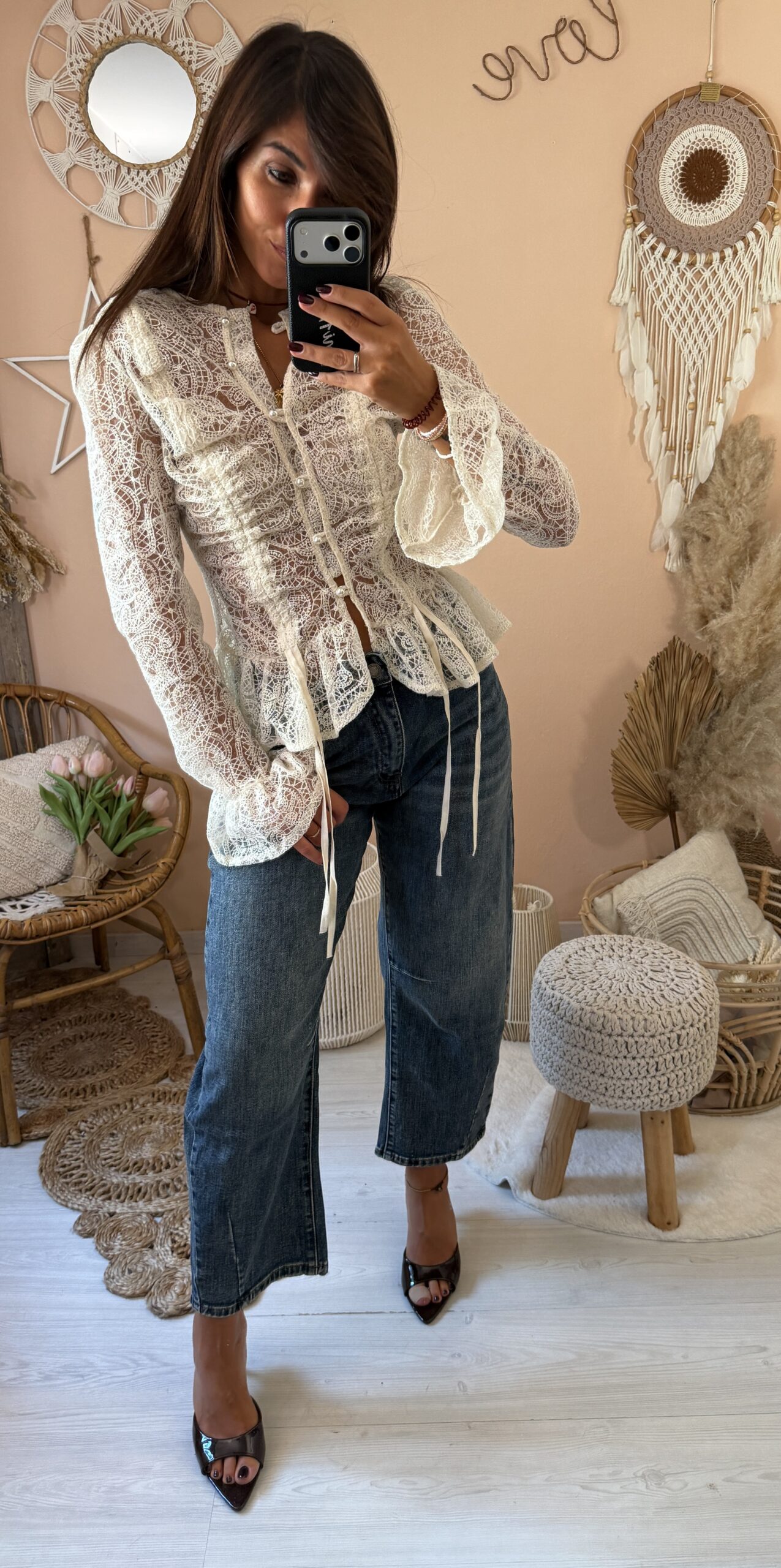 Jeans Barrell lavaggio scuro