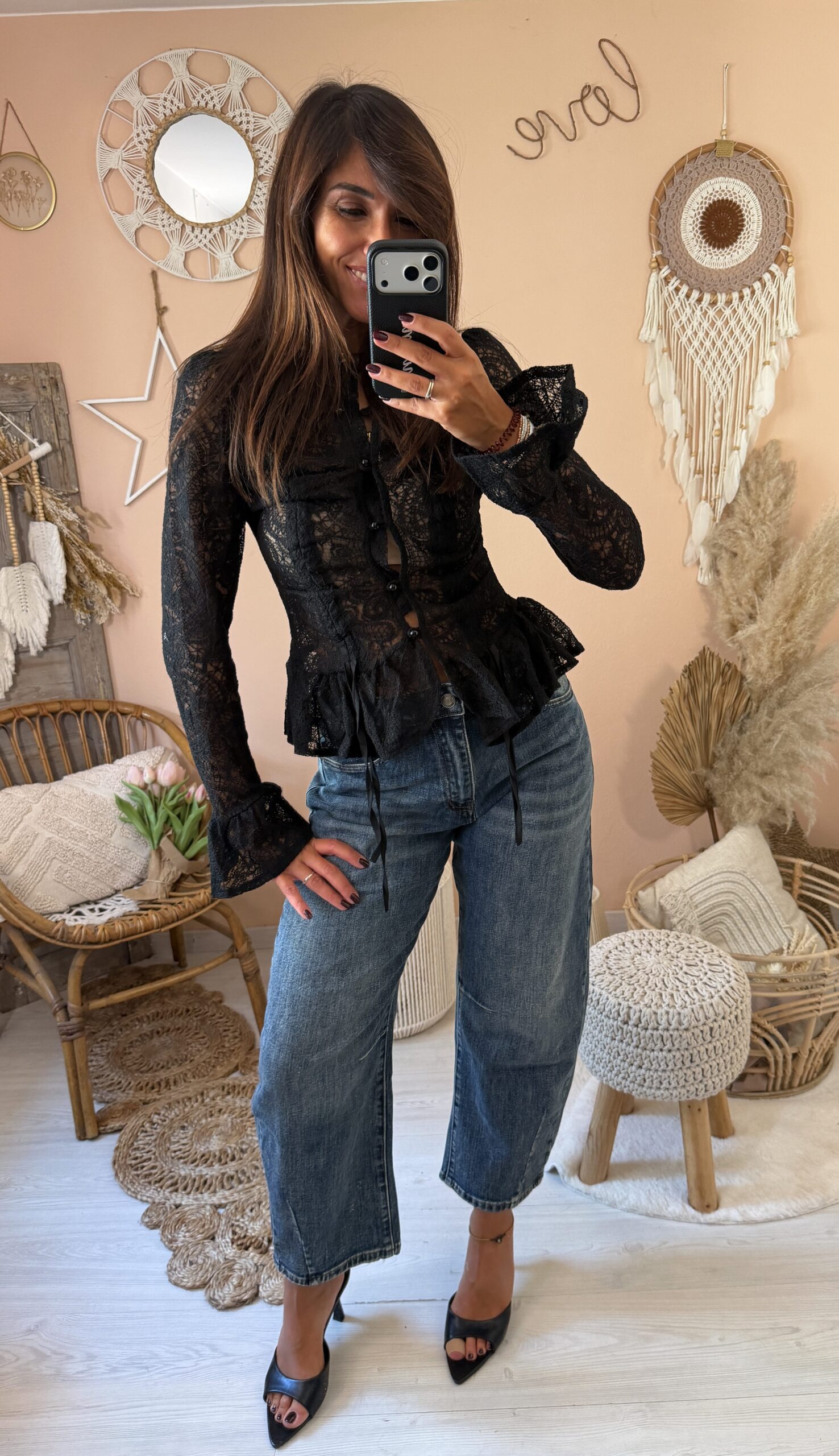 Jeans Barrell lavaggio scuro
