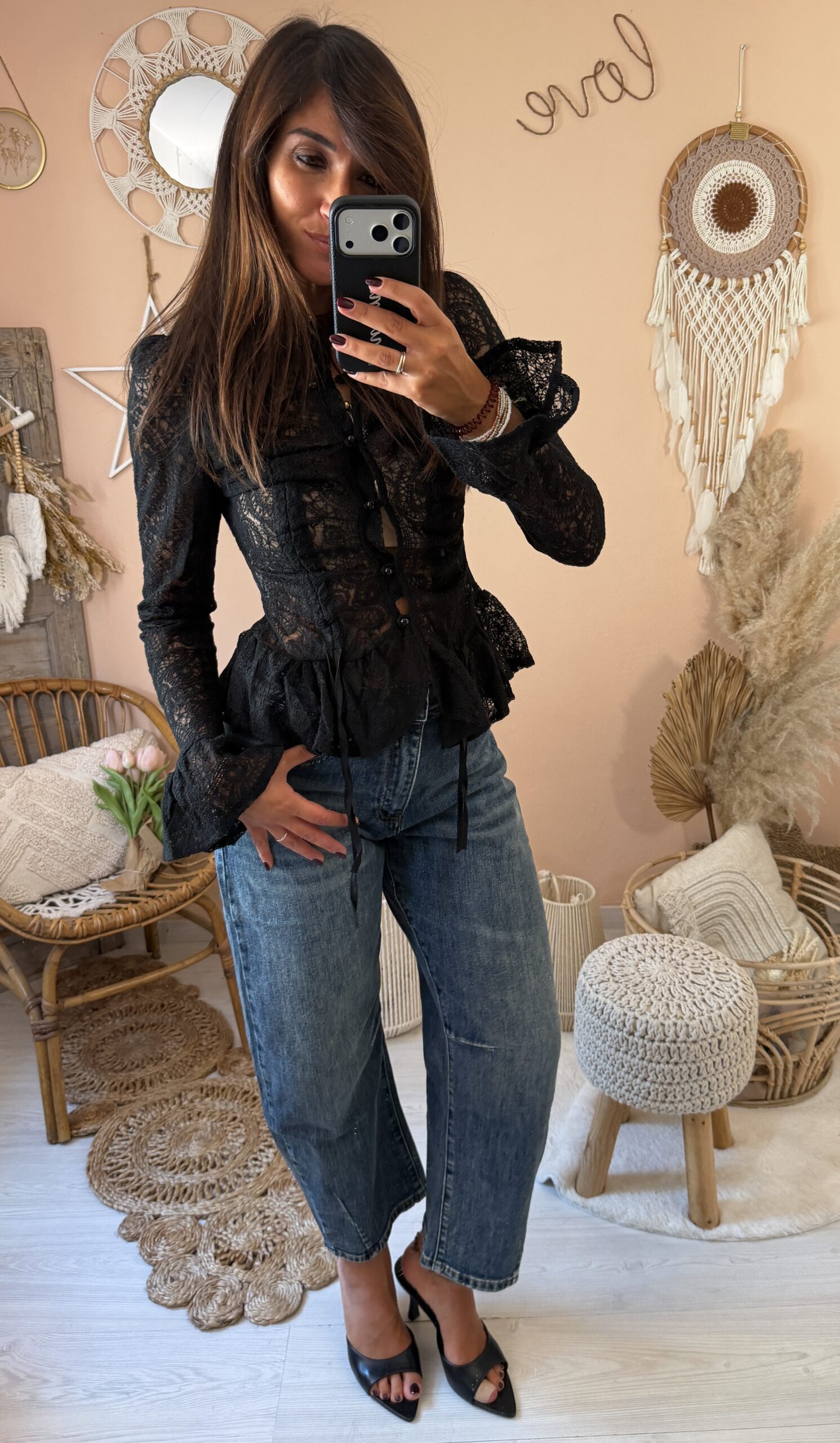 Jeans Barrell lavaggio scuro