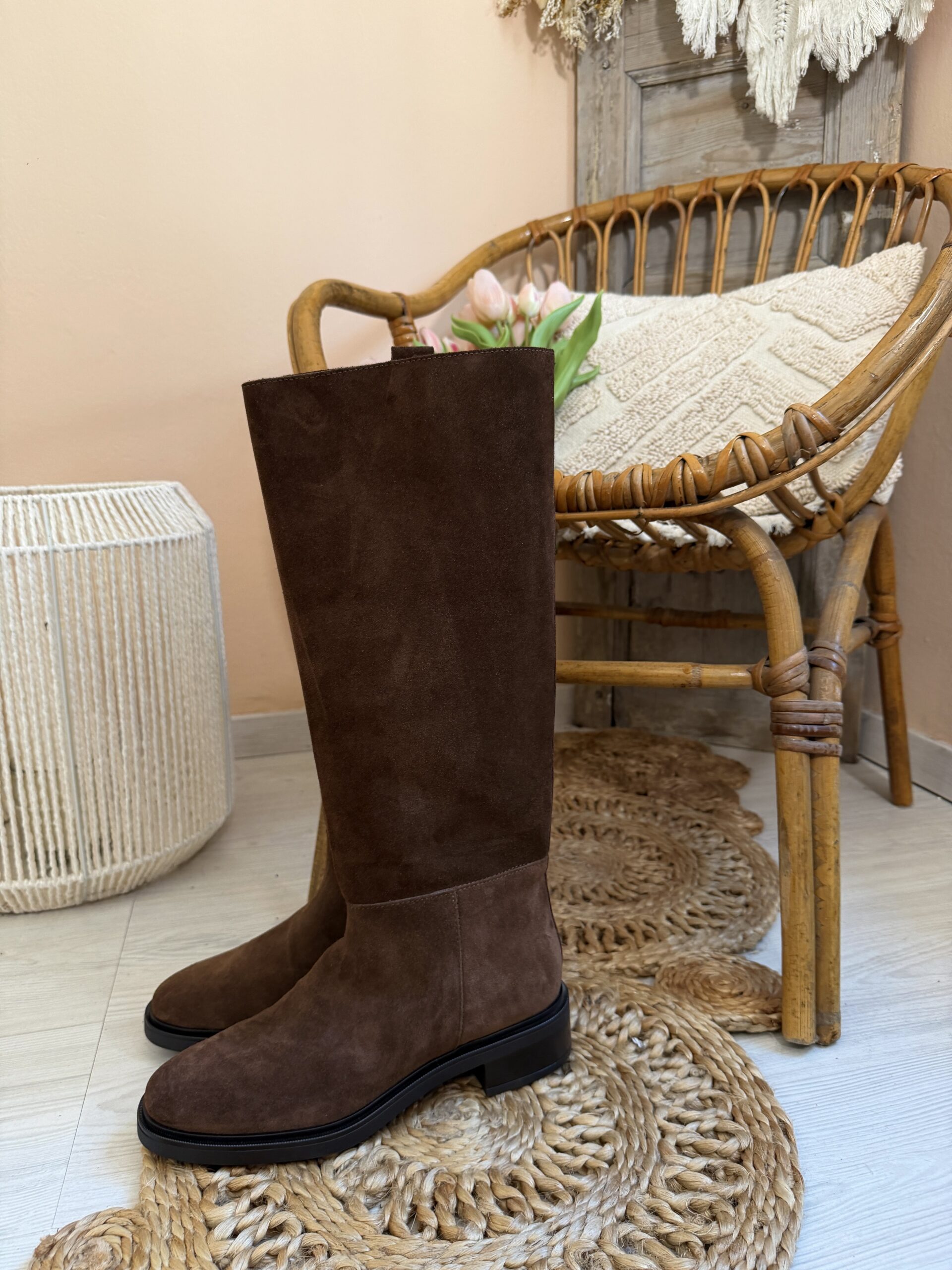 Stivale cavallerizza marrone Divine Follie