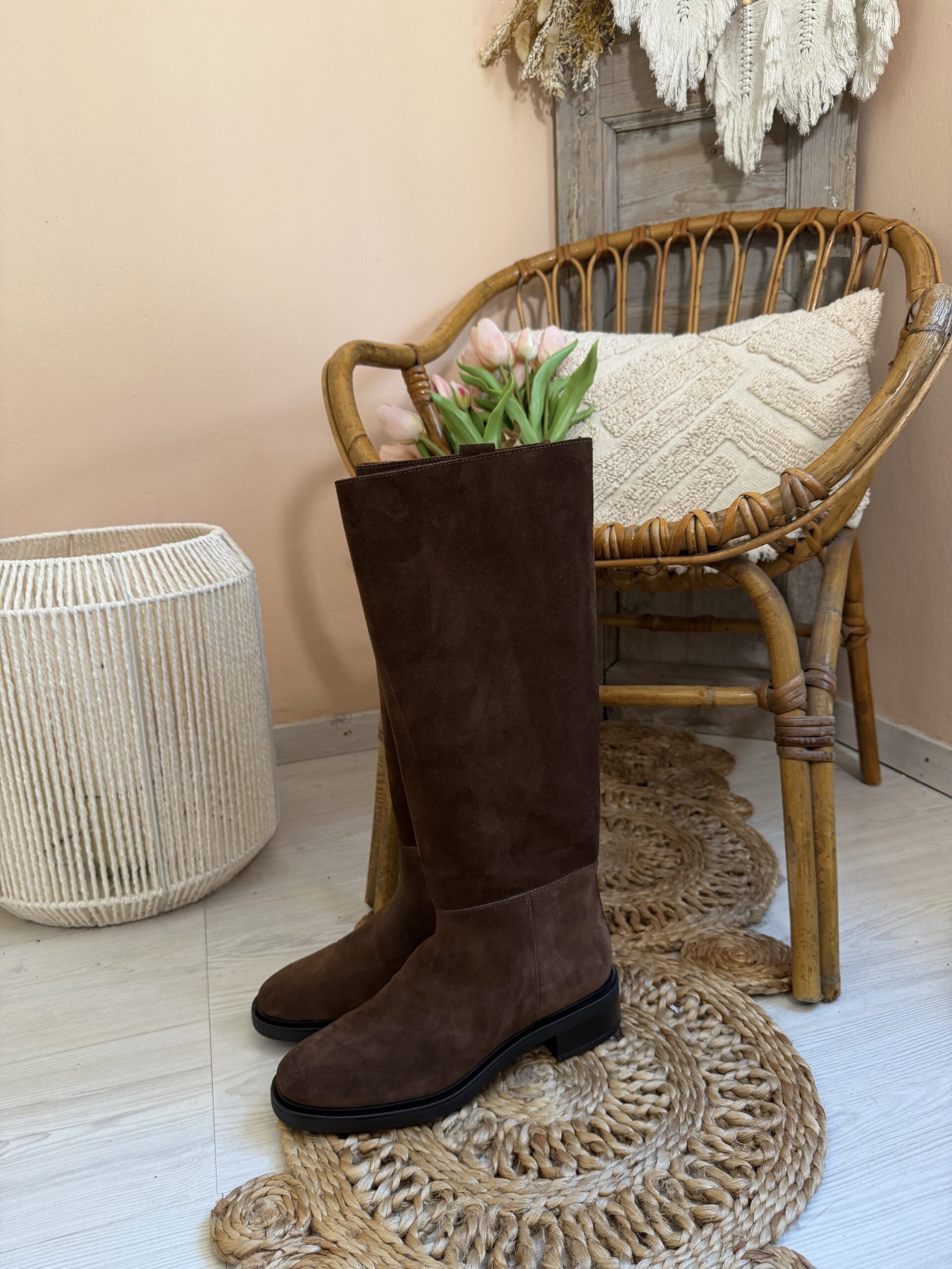 Stivale cavallerizza marrone Divine Follie