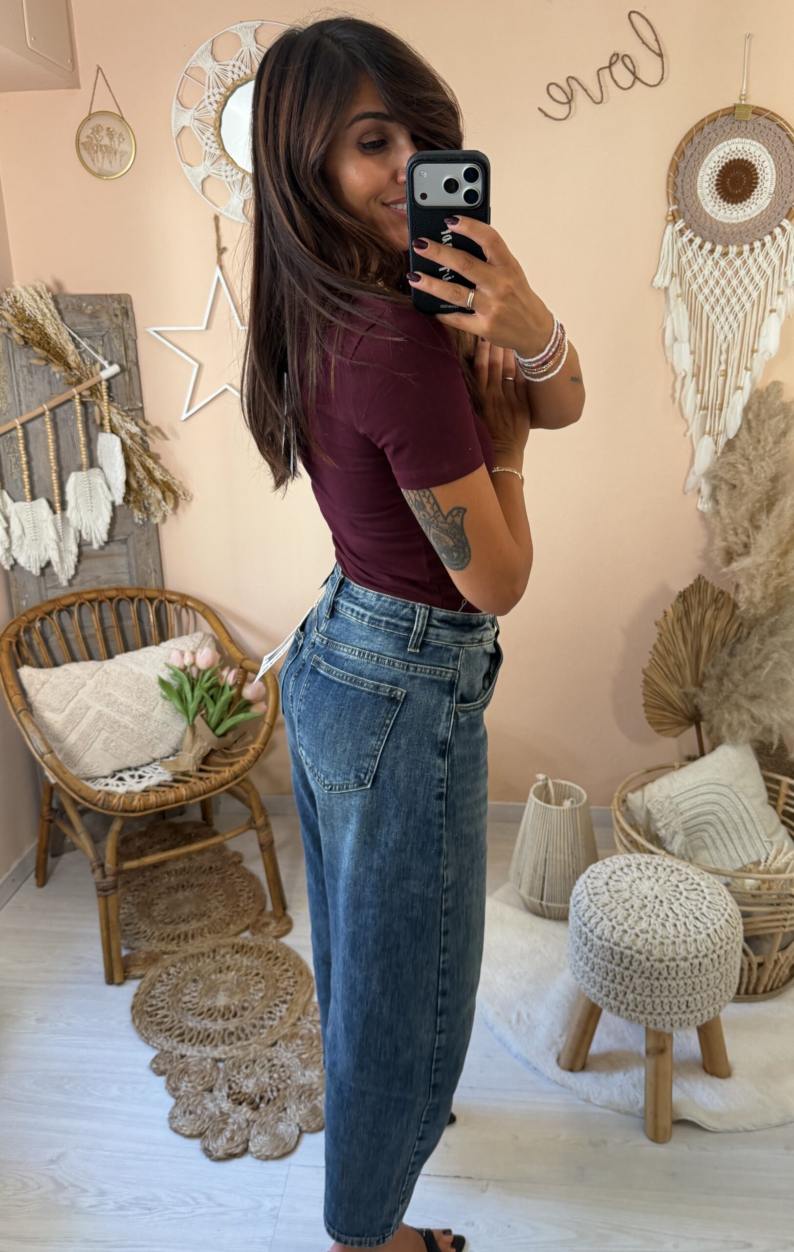 Jeans Barrell lavaggio scuro