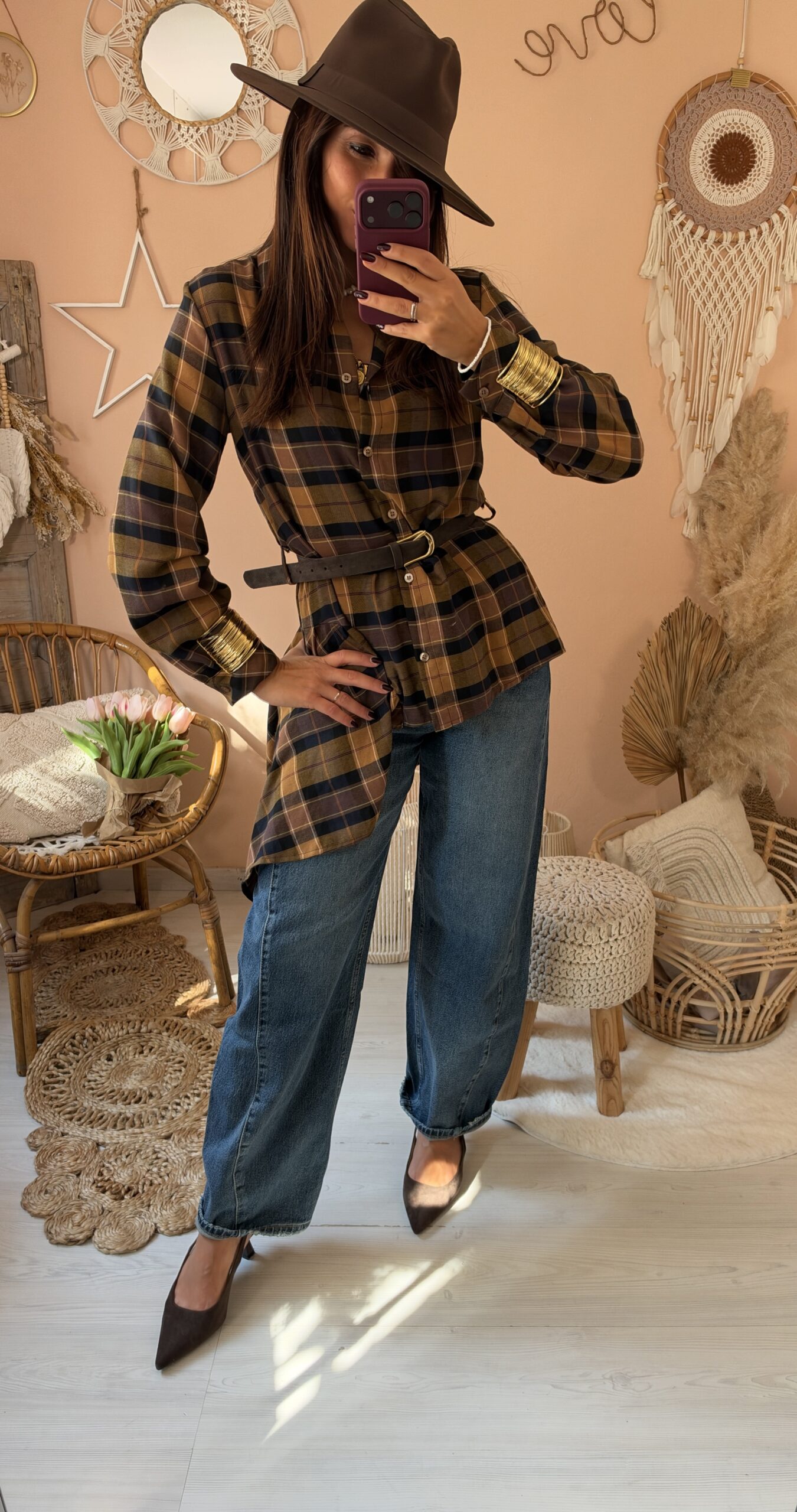 Jeans barell vita media