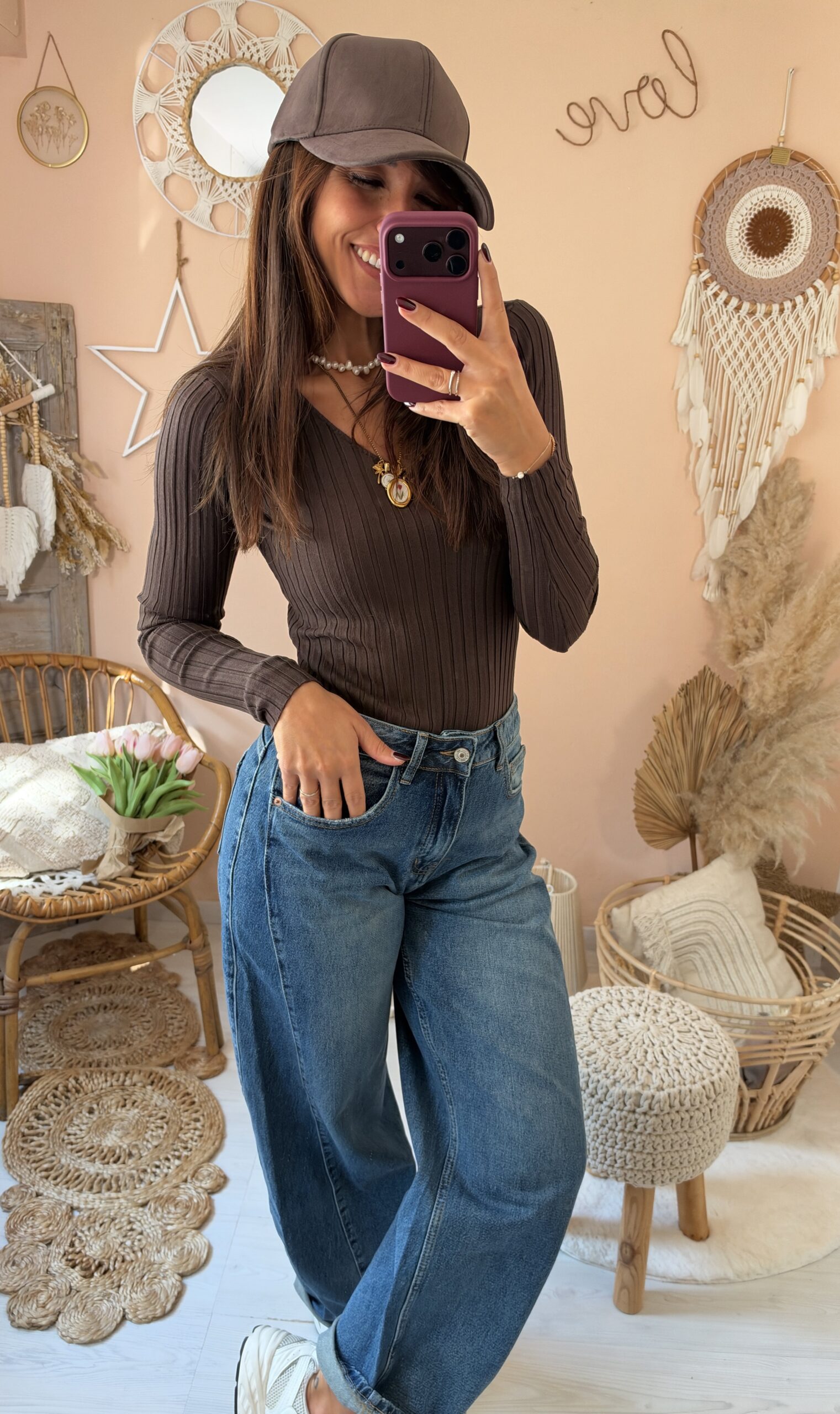 Jeans barell vita media